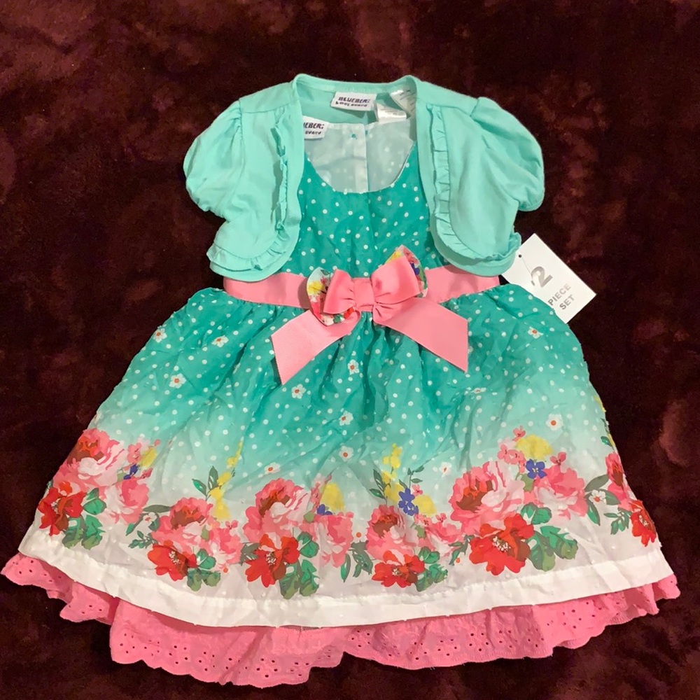 Blueberi Boulevard spring dress! 24m